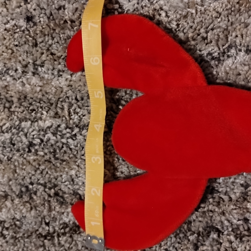 ✓TY Beanie Baby "Pinchers" the Red Lobster Plush - Picture 13 of 14